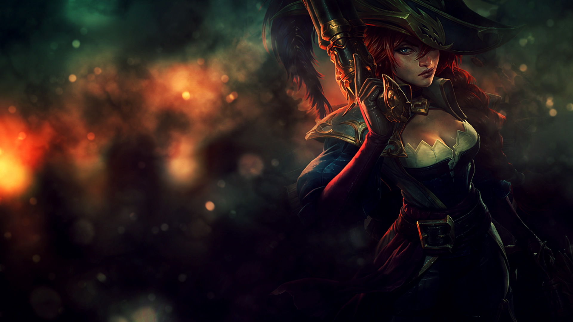 Captain Fortune Wallpaper By Kireaki League Of Legends