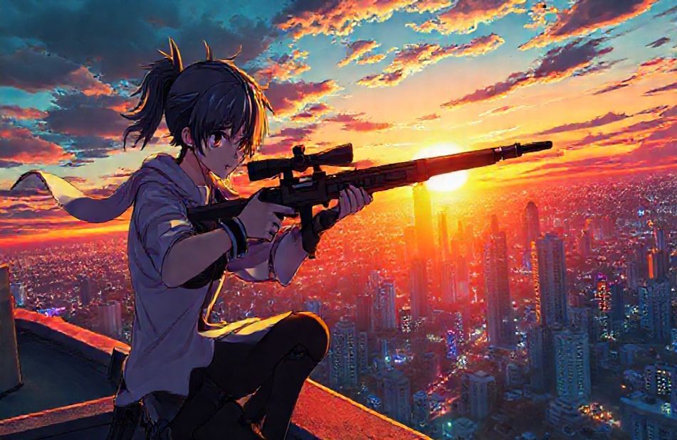 Anime Sniper Wallpaper