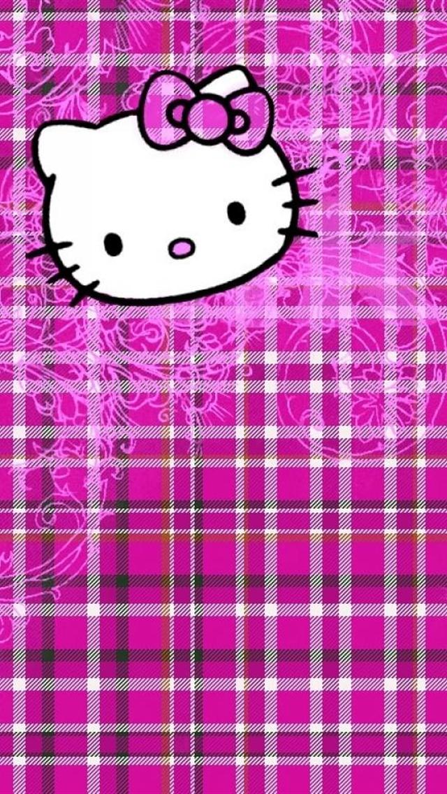 iPhone Wallpaper HD Cute Pink Hello Kitty