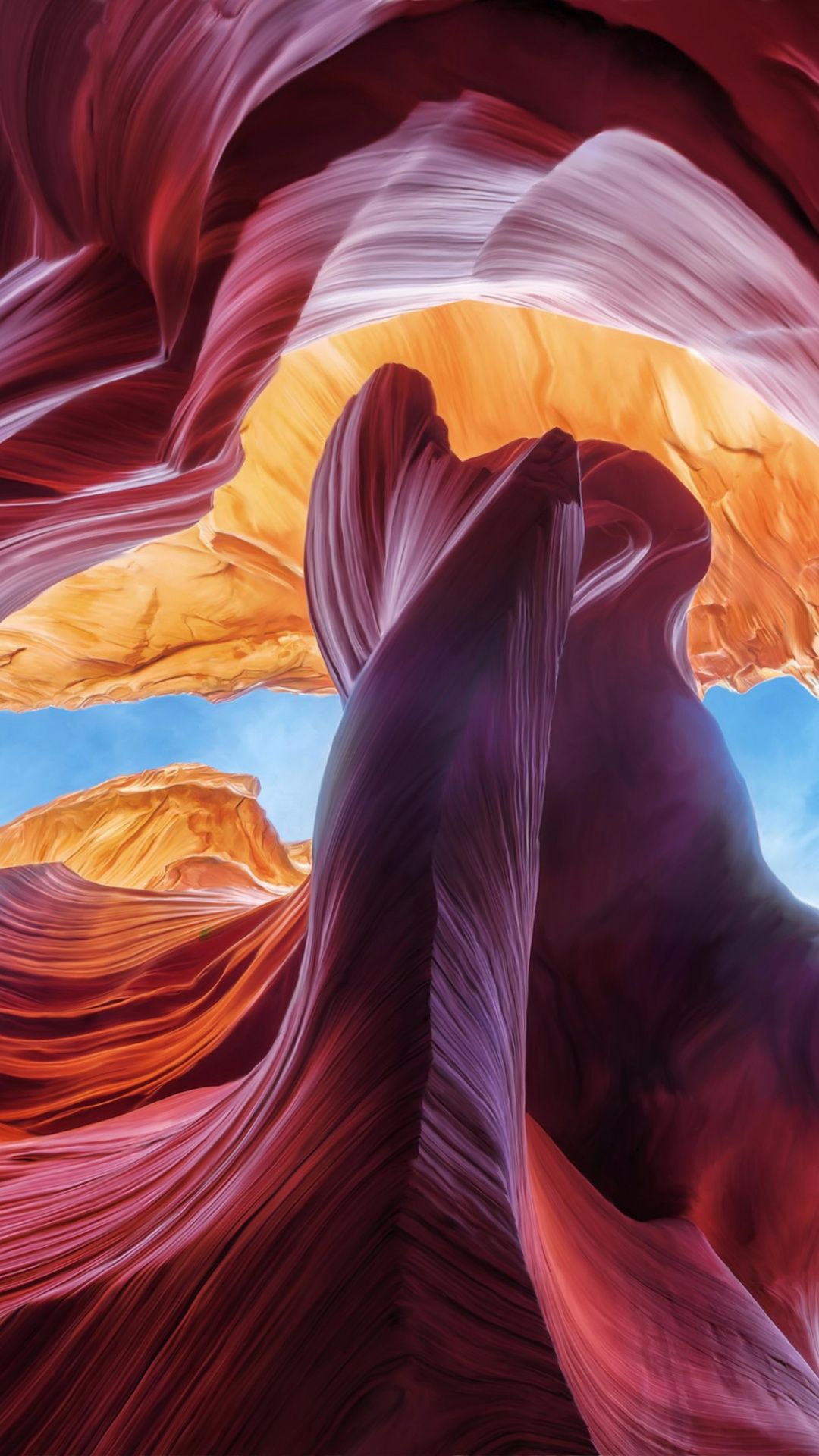 Nature Beautiful And Adorable Antelope Canyon Slots Wallpaper