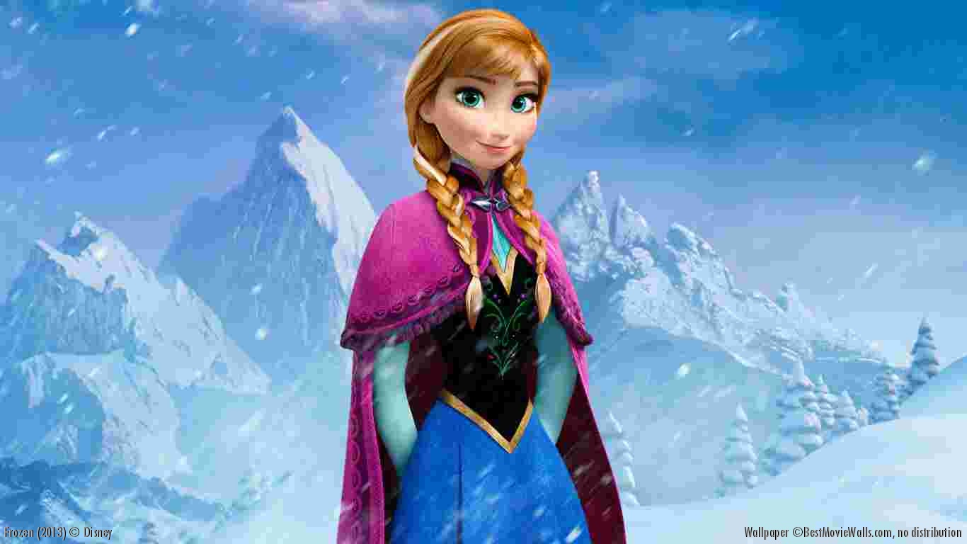 Frozen Princess Anna Wallpaper Best HD Wallpapers 1366x768