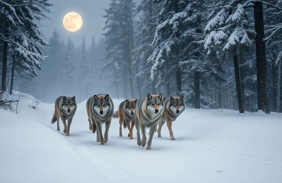 Wolves Screensavers And Wallpaper