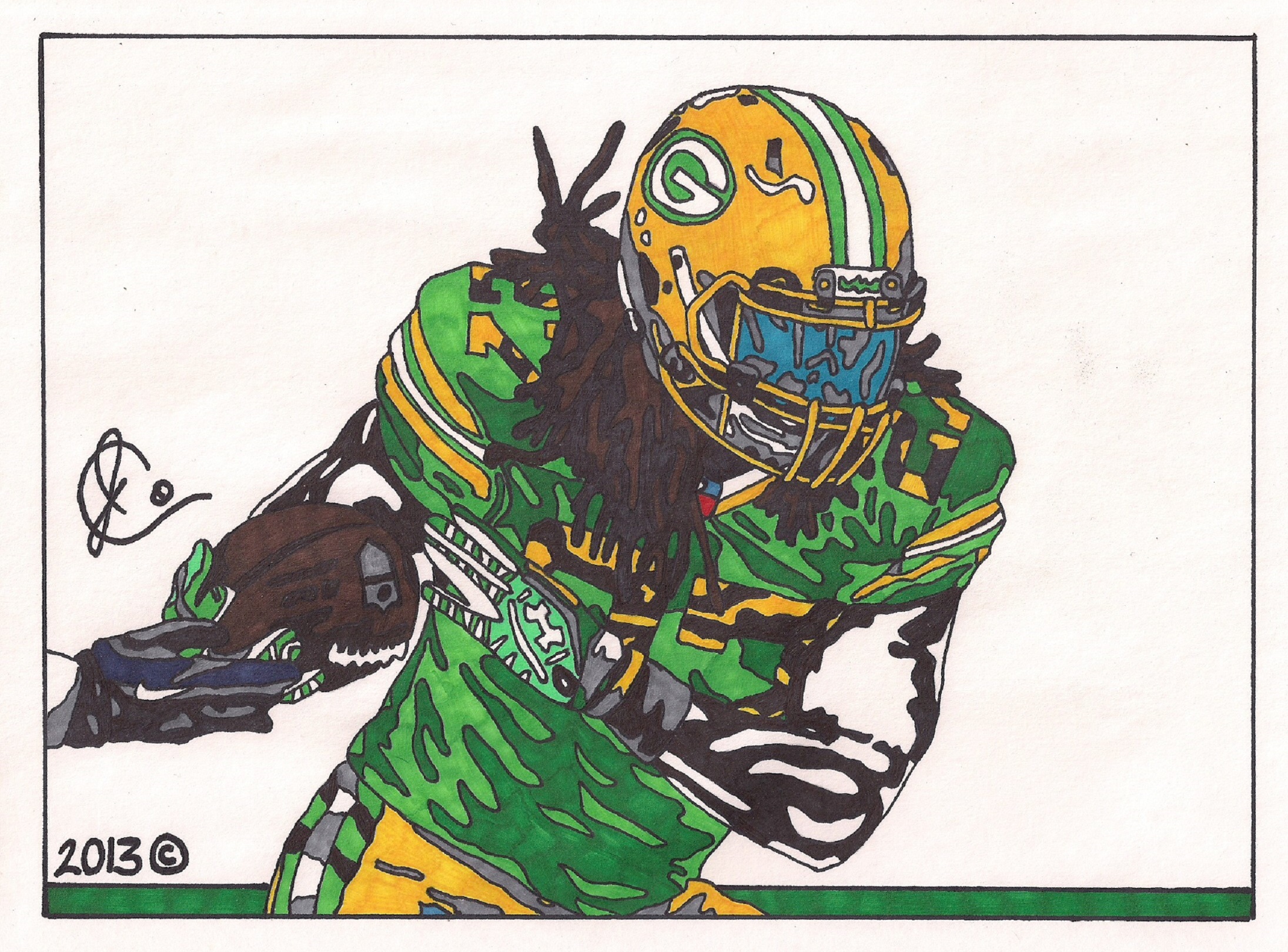 Eddie Lacy By Jcolley79