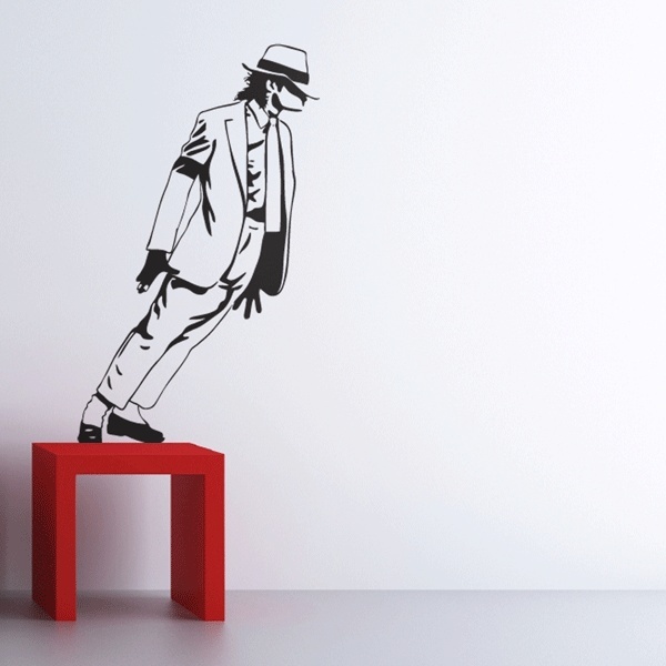 Michael Jackson Smooth Criminal wall decals by Couture Deco