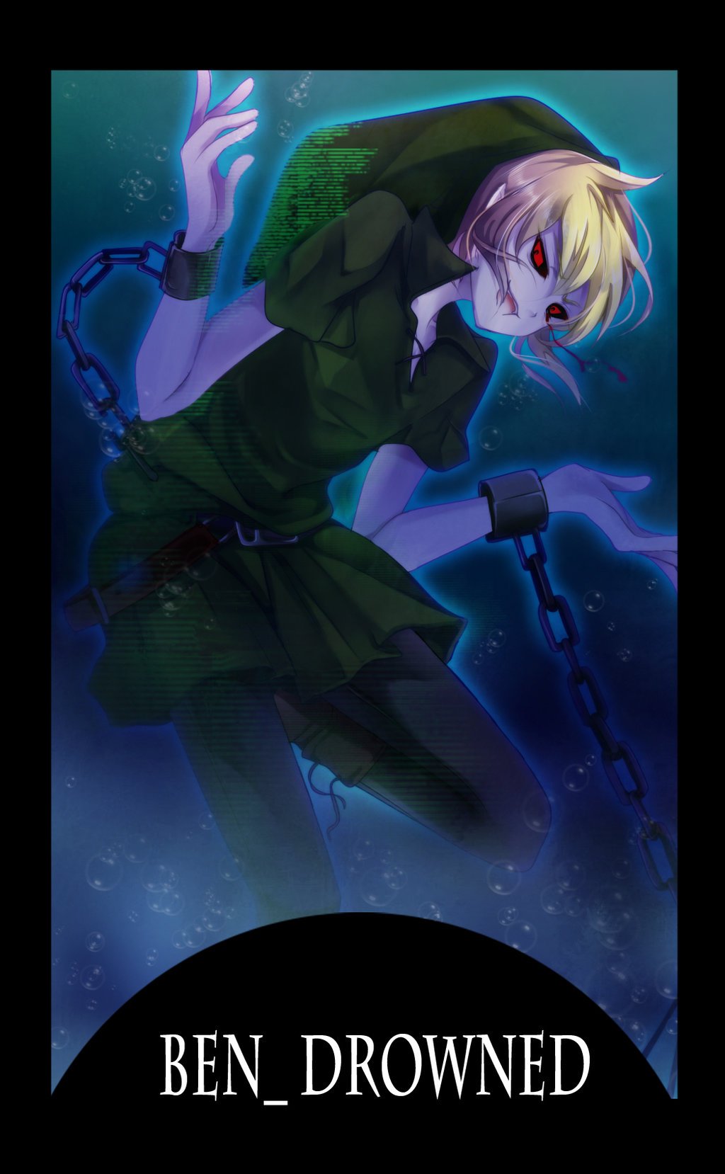 creepy pasta card 5th BEN Drowned by gatanii69 on