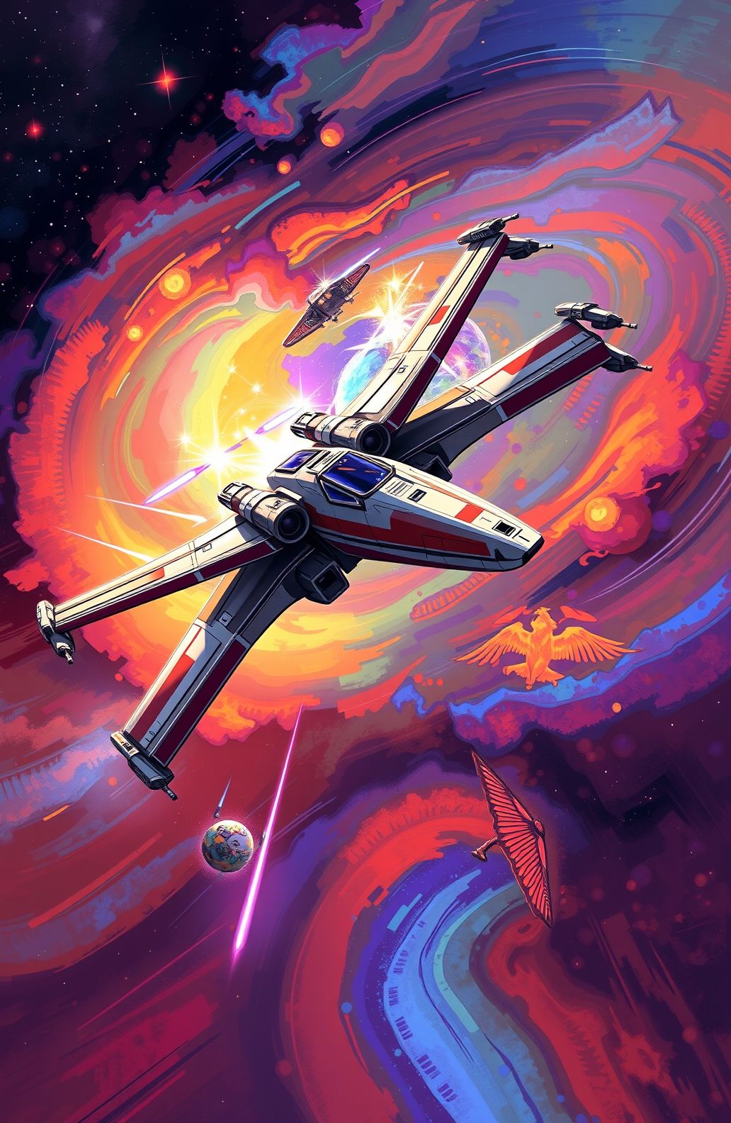 X Wing Wallpaper