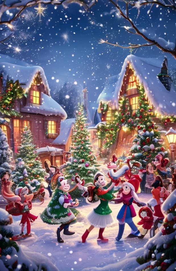 Disney Christmas Wallpaper