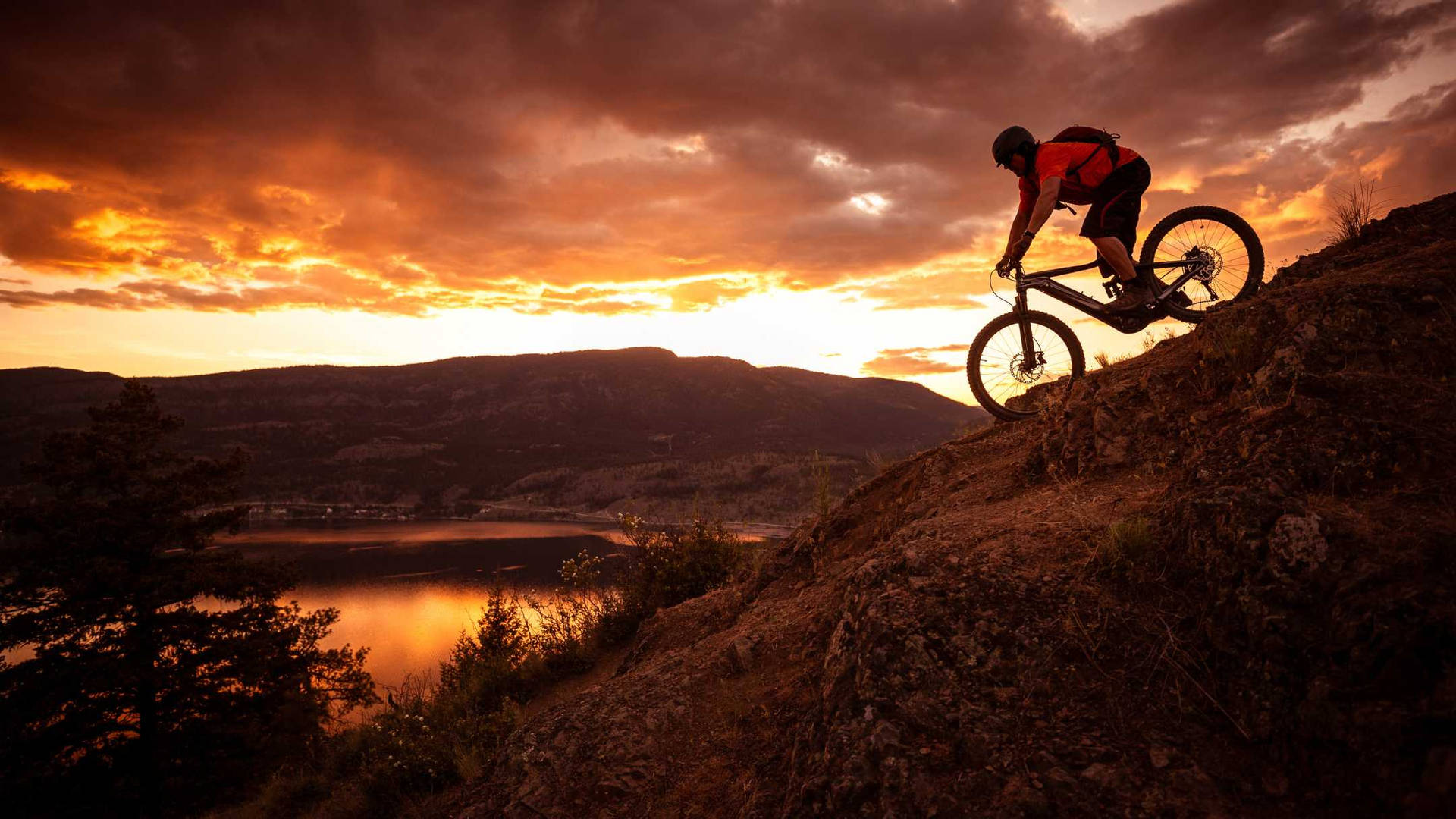 Mountain Biking Wallpaper