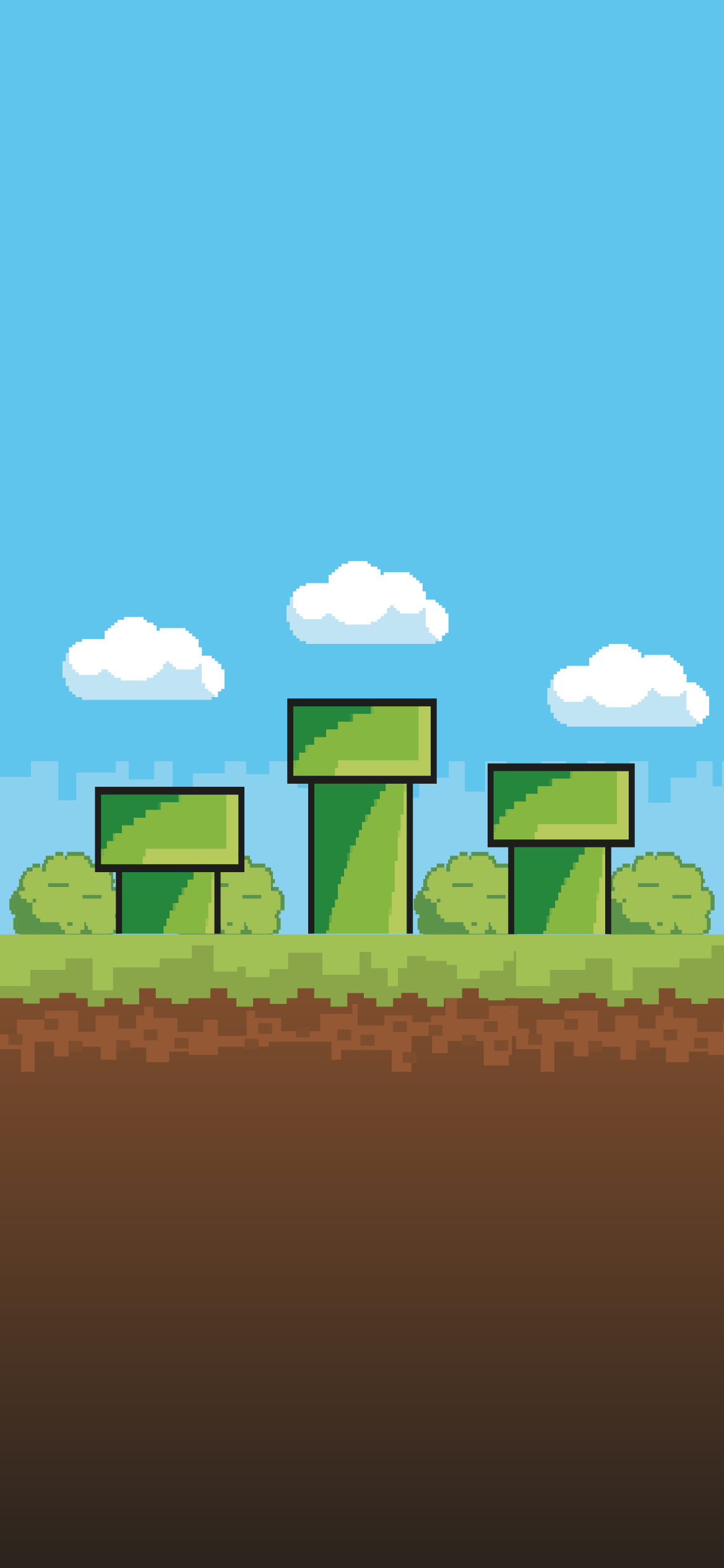 Pixel Game Phone Wallpaper
