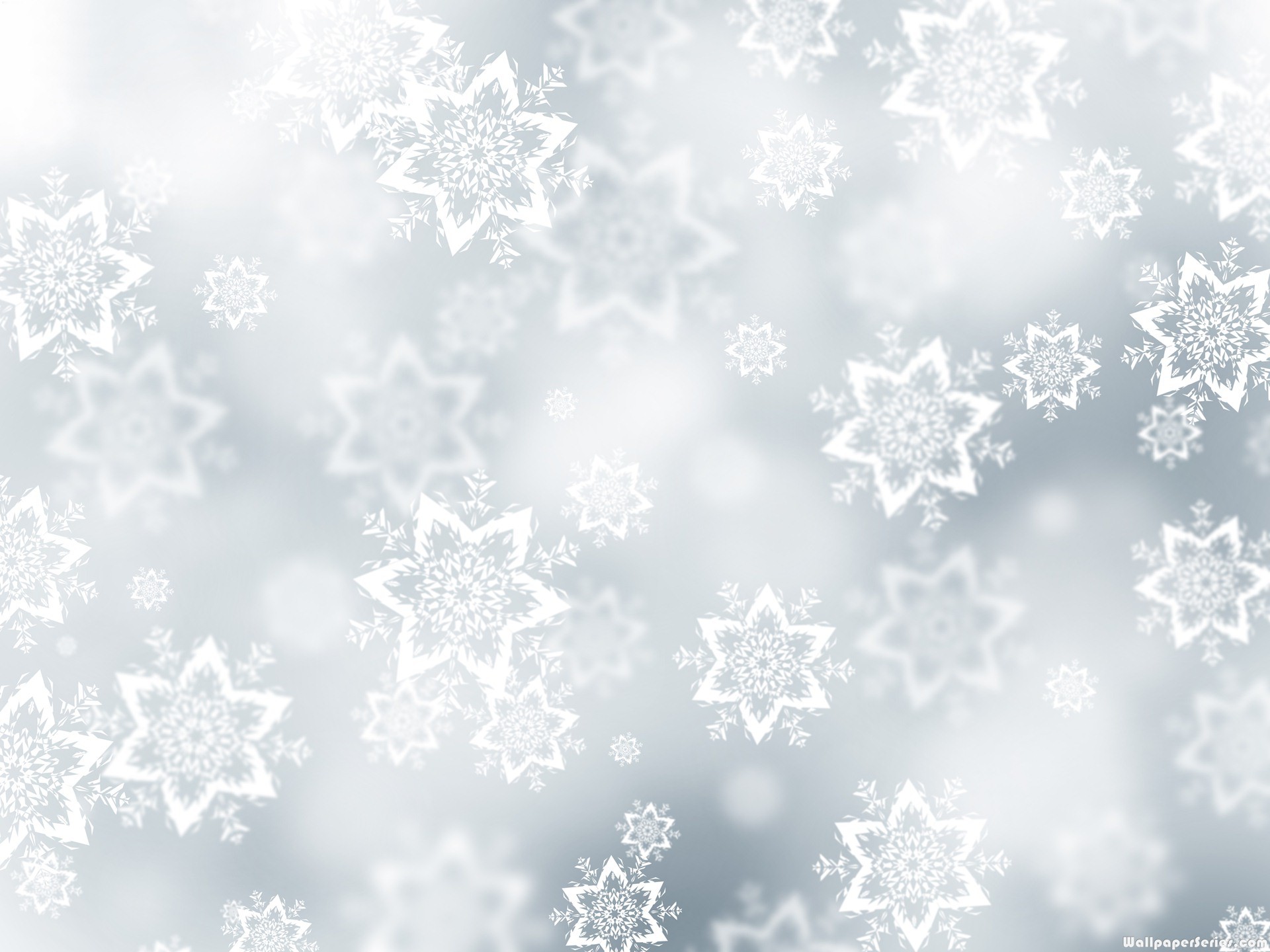 white snowflakes wallpaper