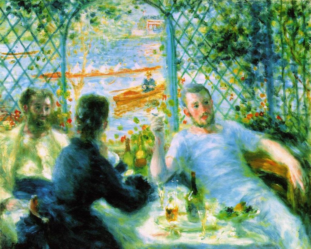Luncheon By Pierre August Renoir Fine Arts Puter Desktop