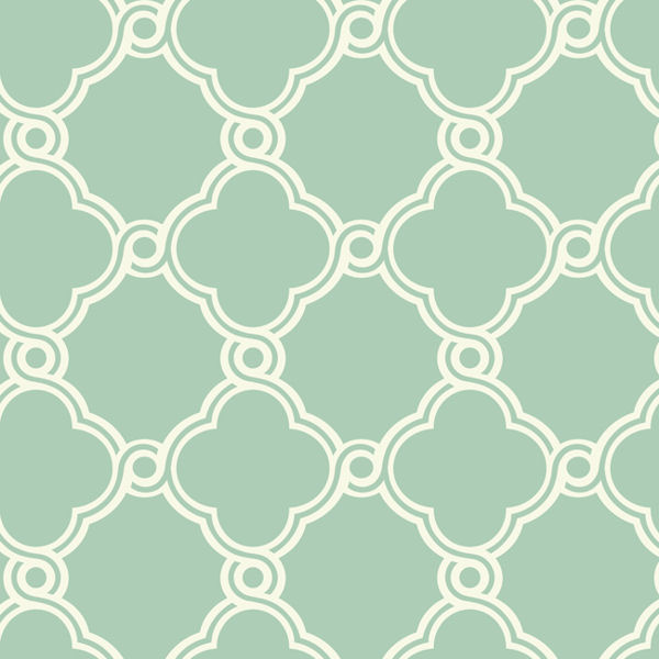Free download White with Green Open Trellis Wallpaper Wall Sticker