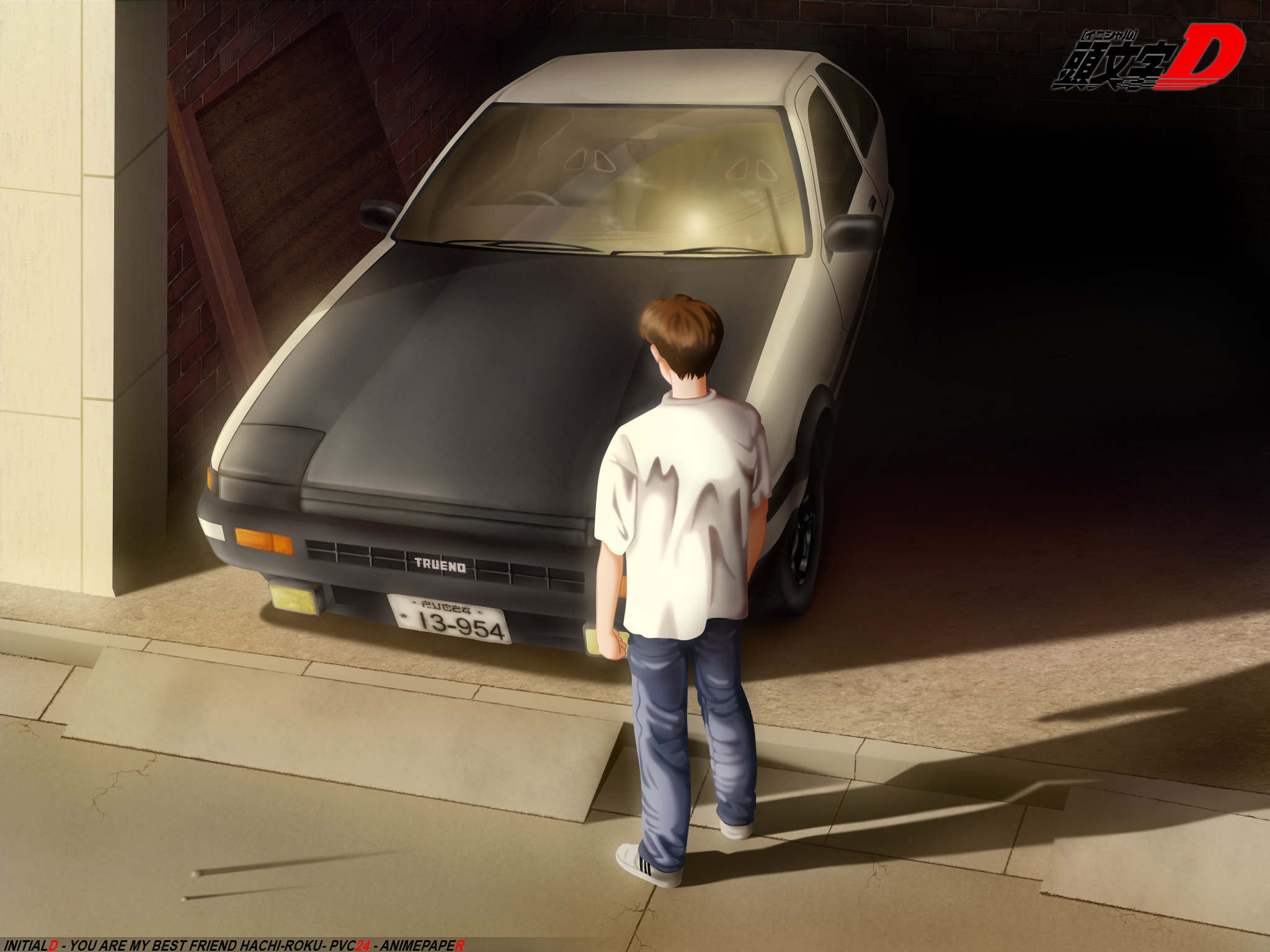 Initial D  AE86 CHASE by cowtownCOWBOY  Redbubble  Initial d Initial d  car Ae86