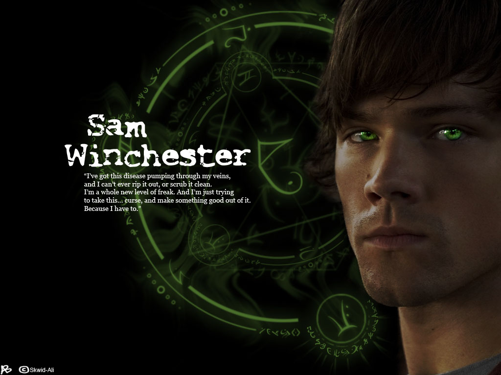 Sam Winchester quotCursequot by Skwid Ali