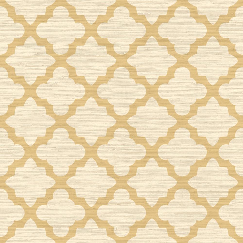 Casablanca Wallpaper In Citrine From The Dwell Studio Collection
