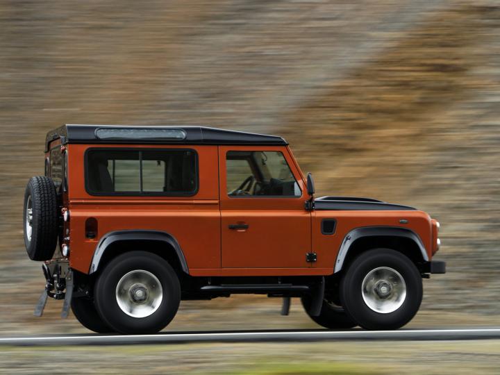 Land Rover Defender Fire And Ice Color Photos