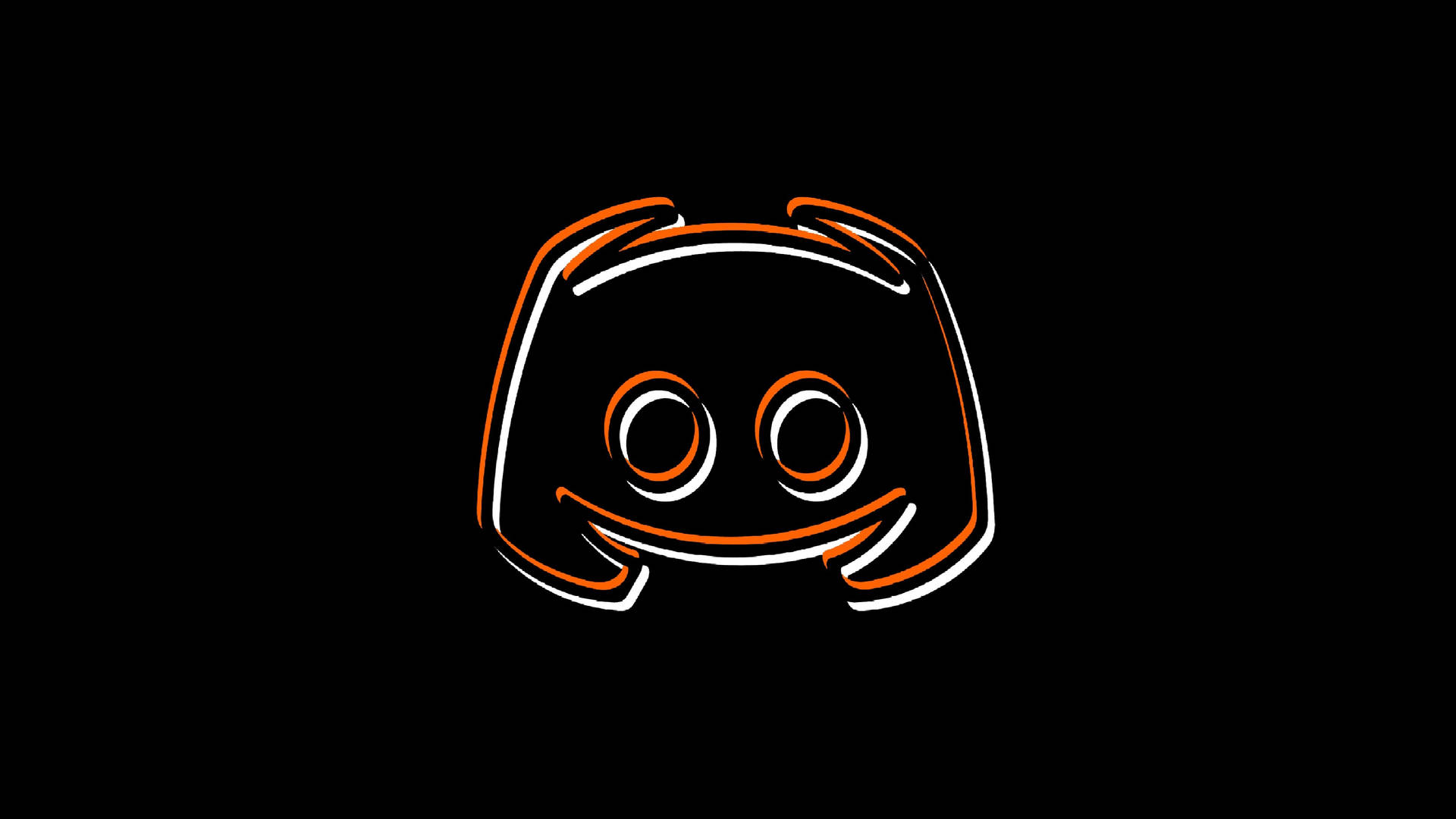 Discord Logo Dual Outline Kyjd0q3l4d09k8p0 Wallpaper