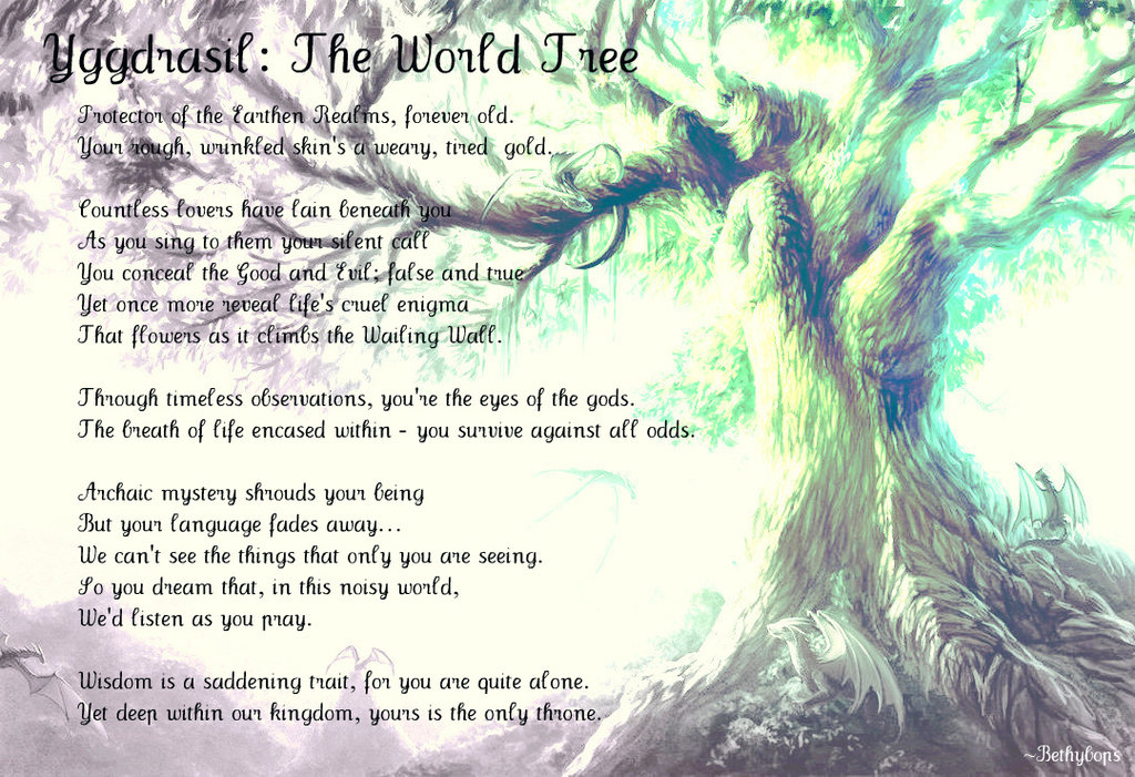 Yggdrasil The World Tree By Bethybops