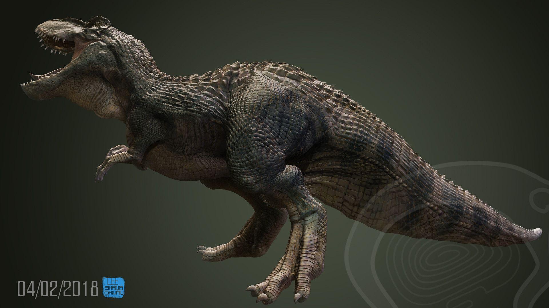 ArtStation   Vastatosaurus Rex lee shang shiuan Godzilla