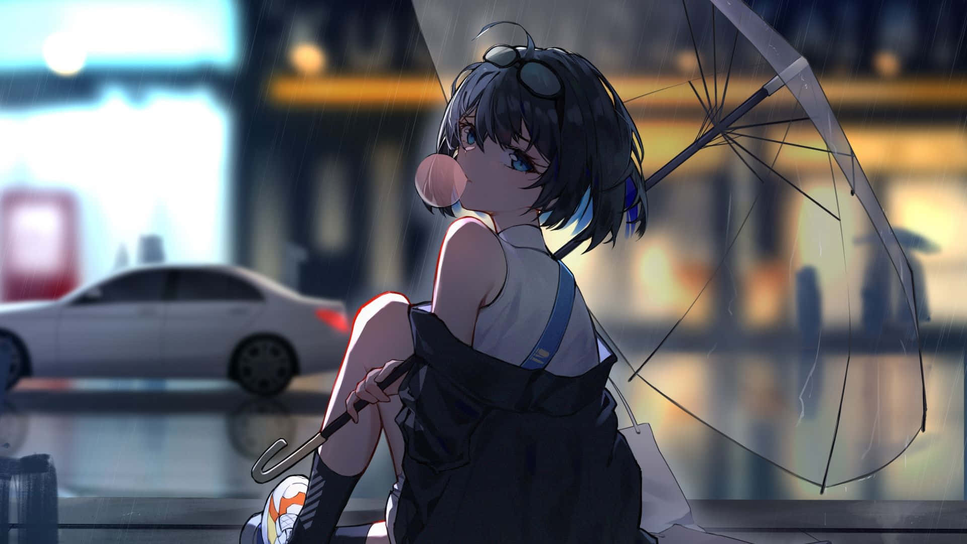 Rain Anime Wallpaper