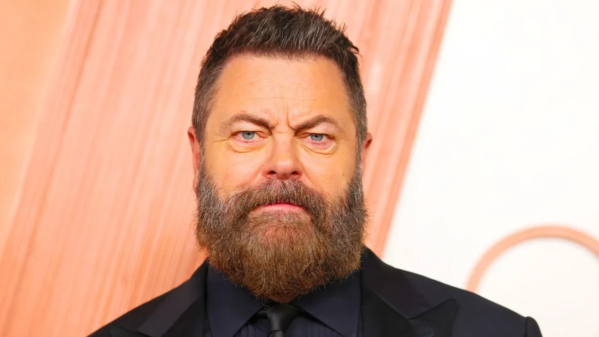 Nick Offerman Stole The Show At Oscars With Announcer Role Parks Wallpaper