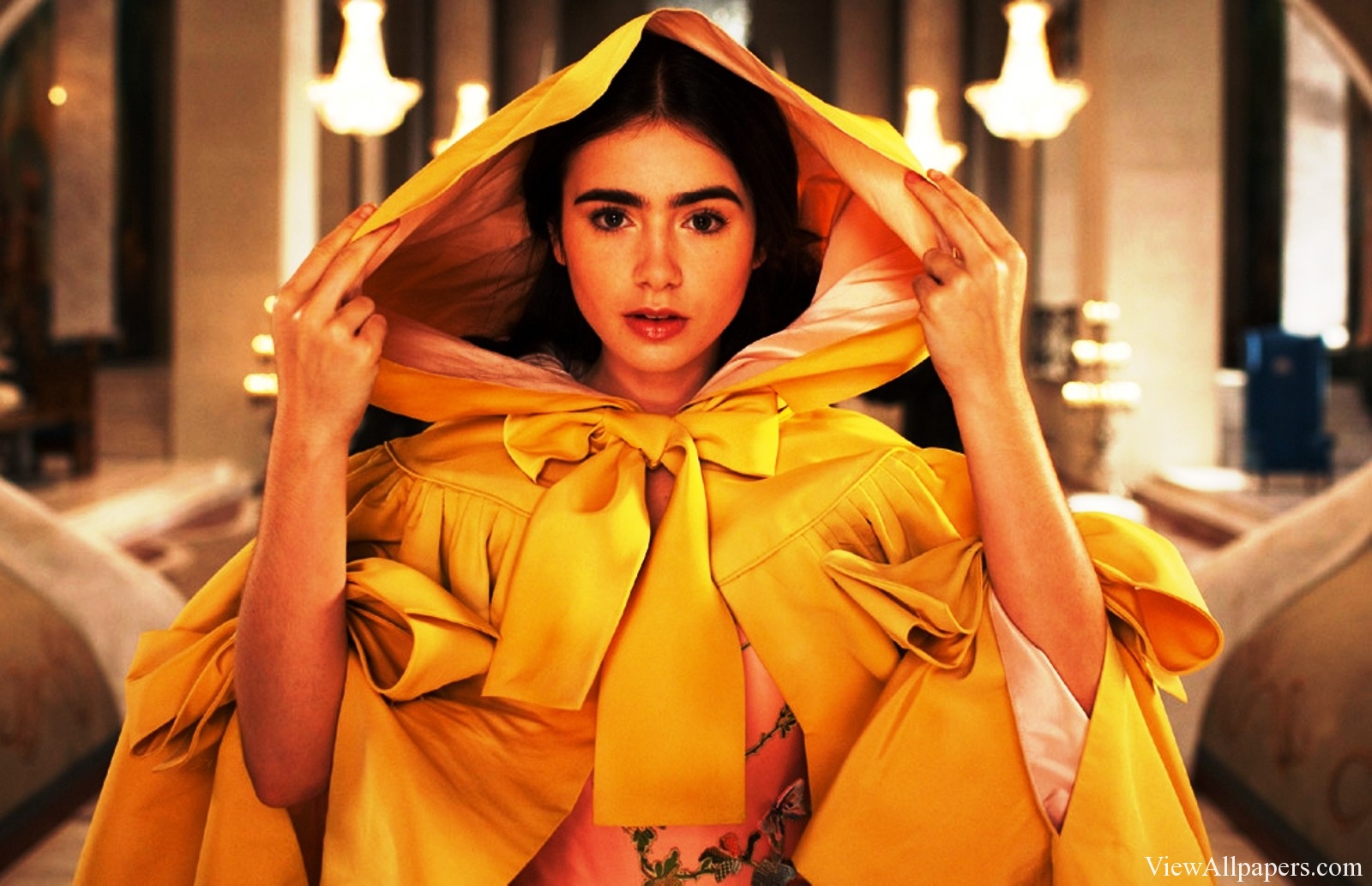 Snow White HD Wallpaper Resolution Lily Collins