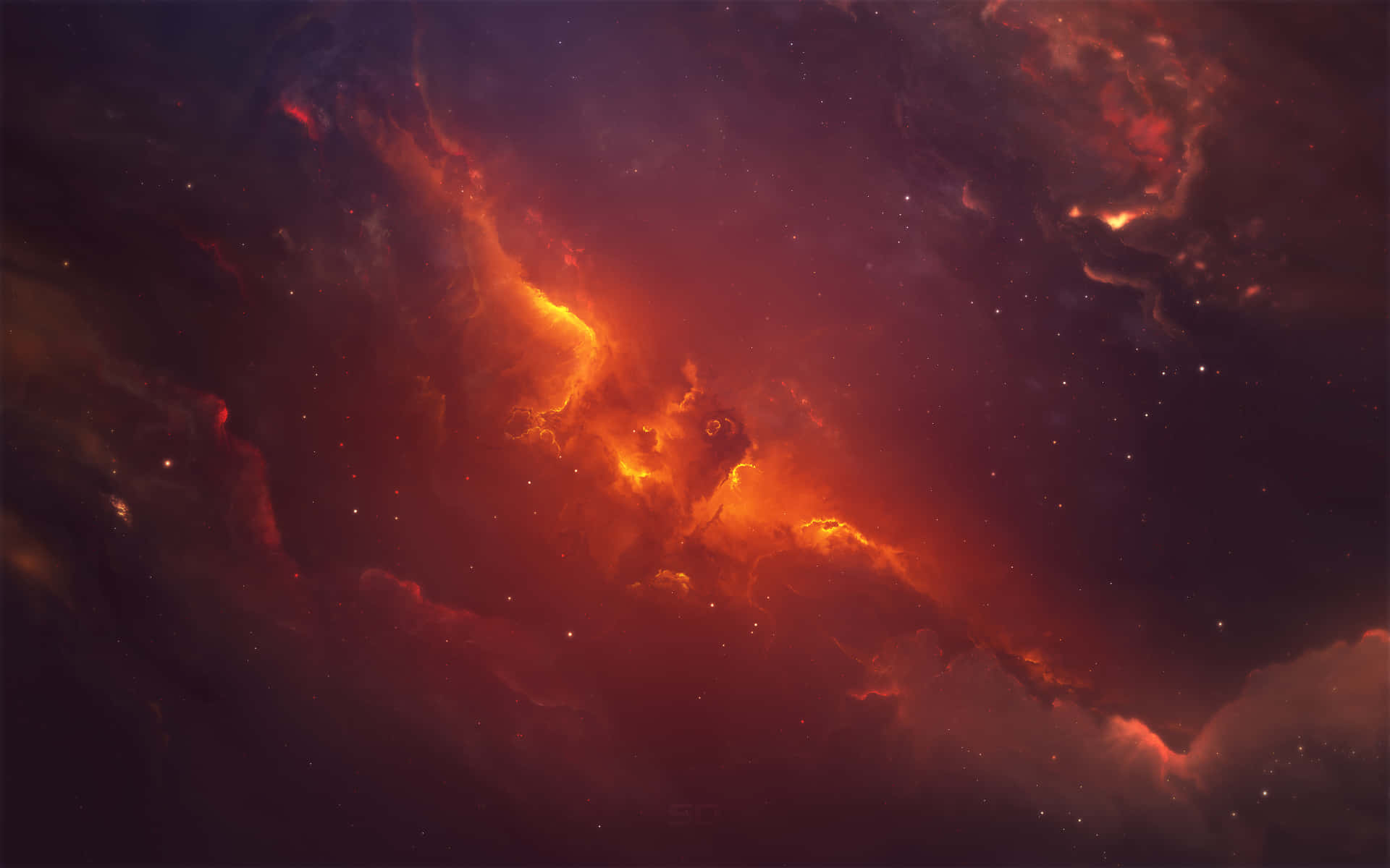Red And Orange Wallpaper