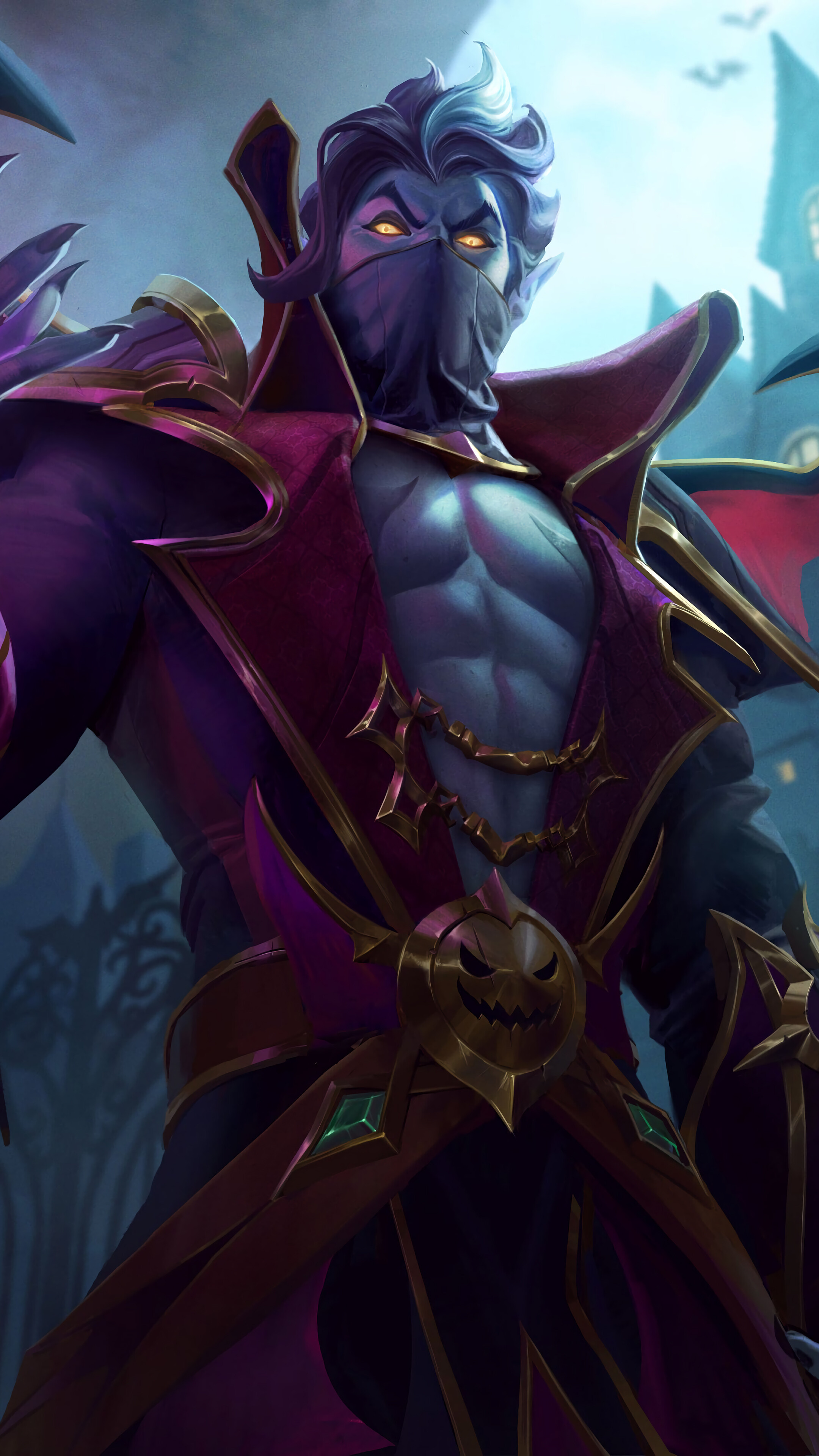 Count Kassadin Splash Art Lol iPhone 6s HD
