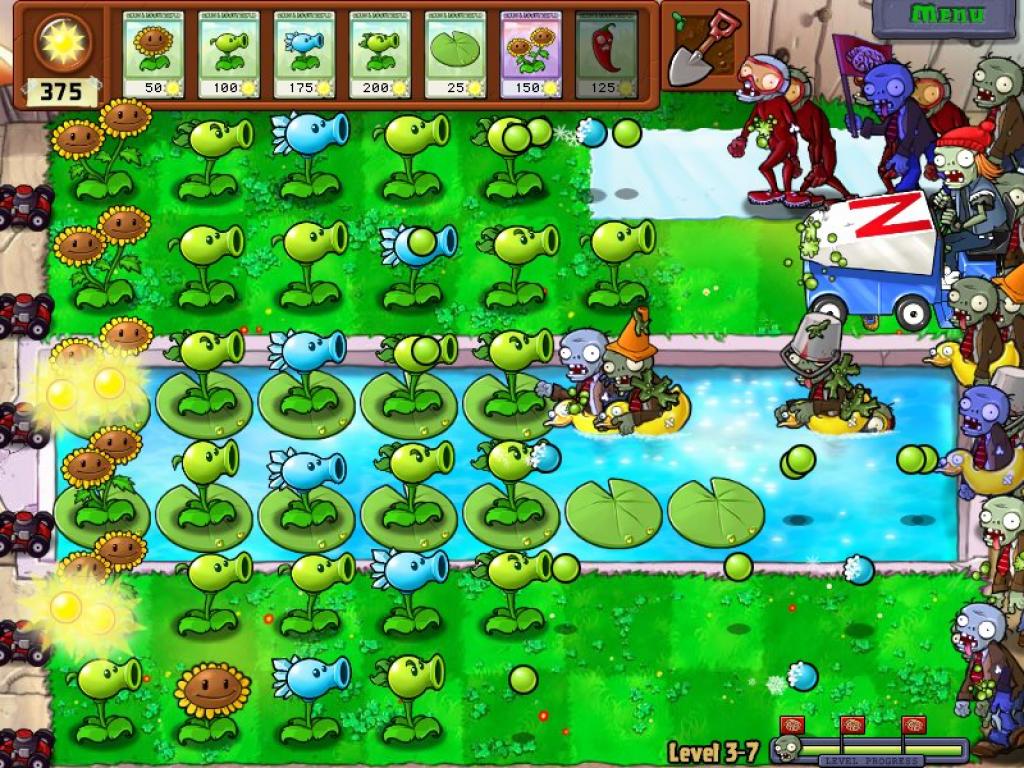 New Plant Vs Zombie HD Wallpaper In Games Imageci