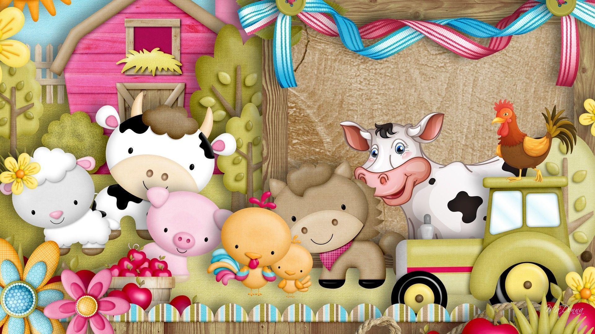 Farm Animals Wallpaper