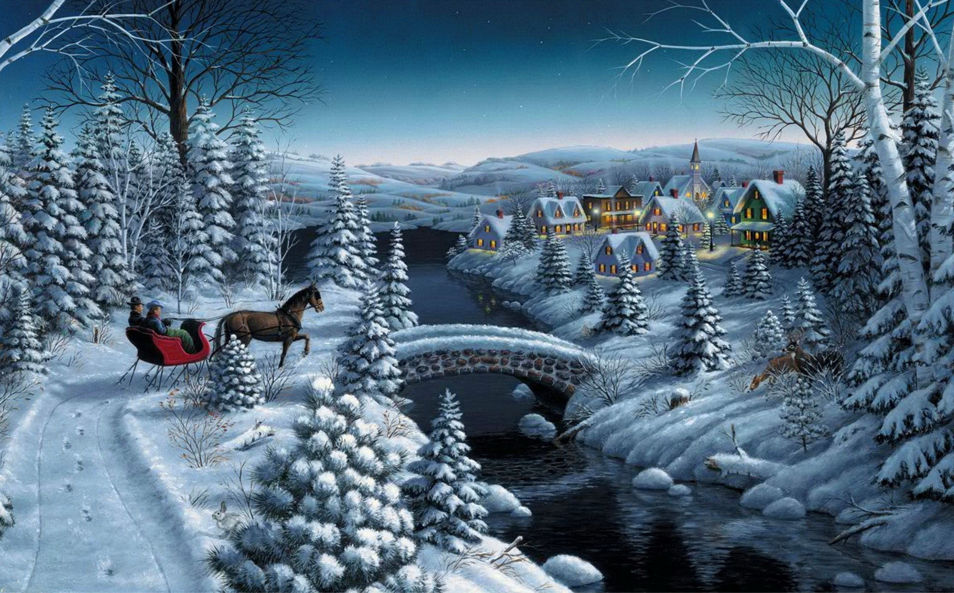 Winter Solstice Wallpaper