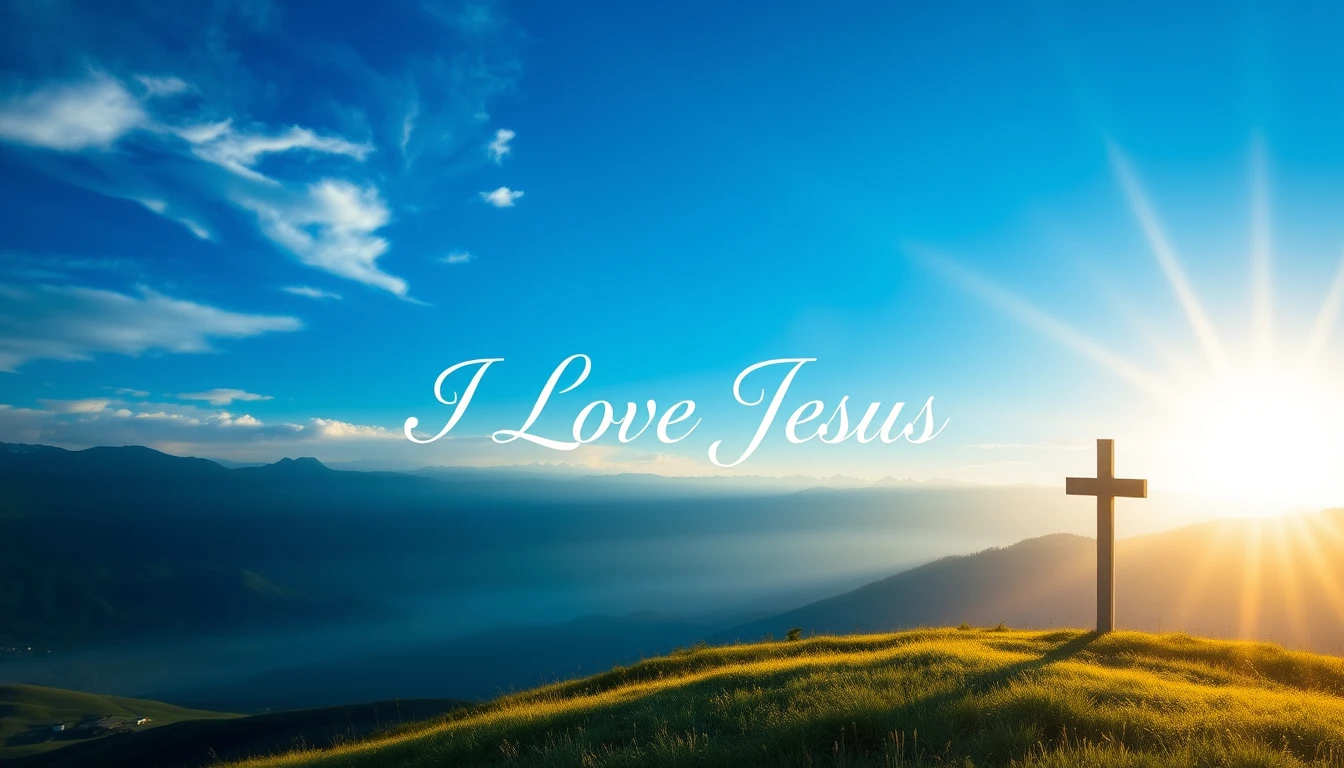 I Love Jesus Wallpaper
