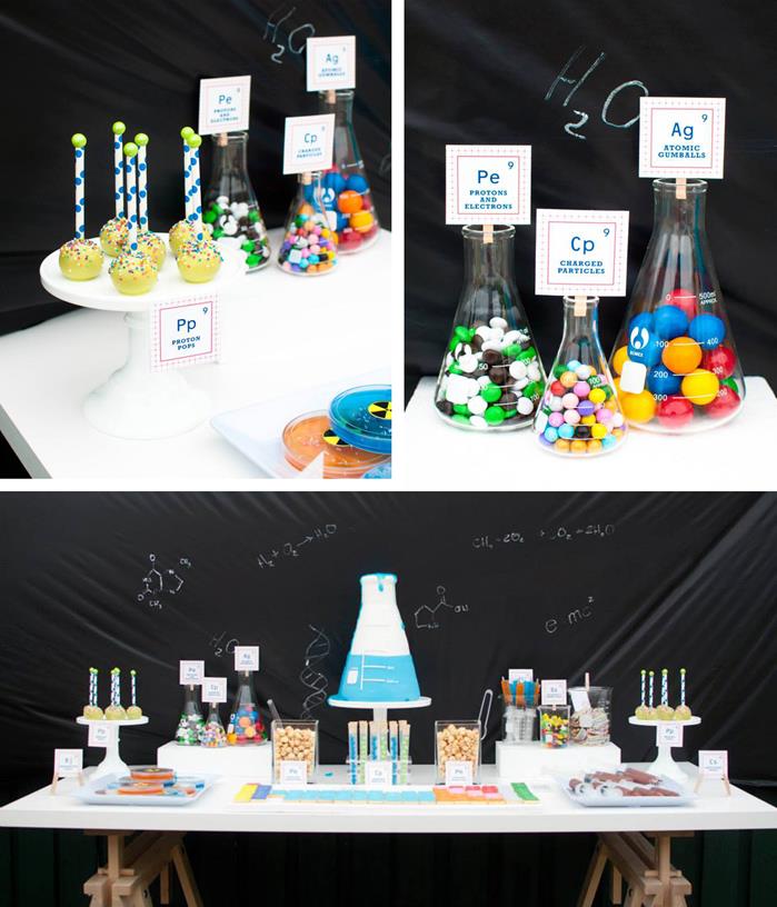 Science Themed Birthday Party Ideas Image 699x816
