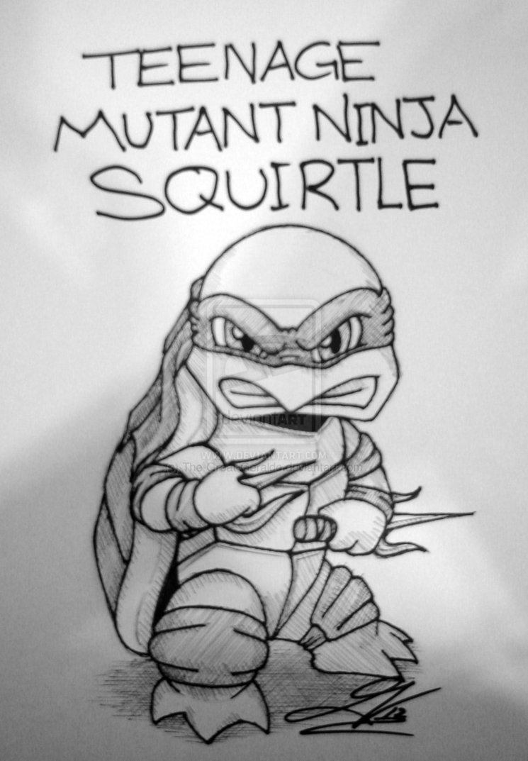 Teenage Mutant Ninja Squirtles Squirtle