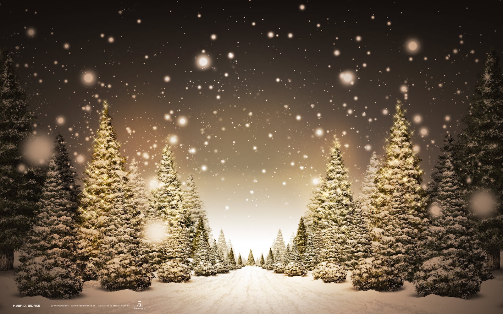 Winter Christmas Tree Wallpaper Image Amp Pictures Becuo