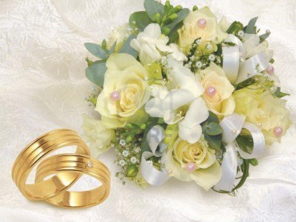 Wedding Flowers Background
