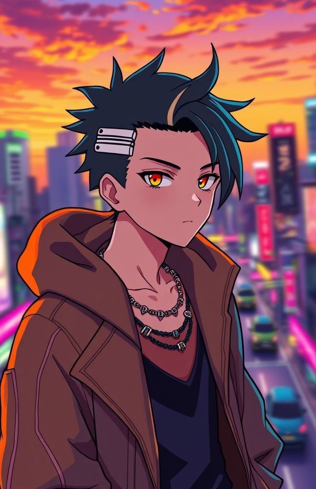 Anime Cool Guy Wallpaper