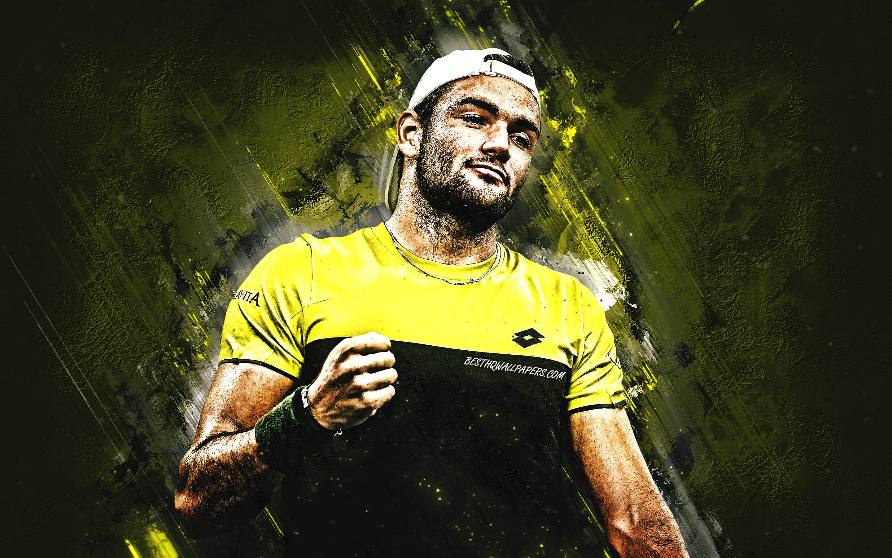 Matteo Berrettini Fan Edit Wallpaper