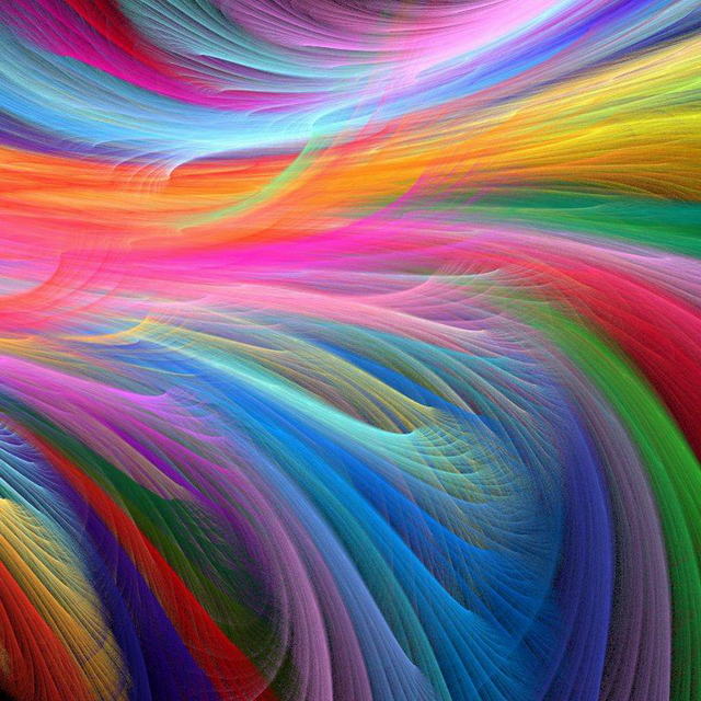 Rainbow Ocean Screensaver Wallpaper