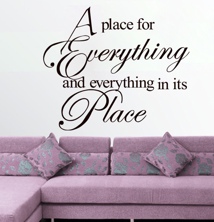 Where The Heart Is Decorative Wall Stickers Home Decoration Wallpaper
