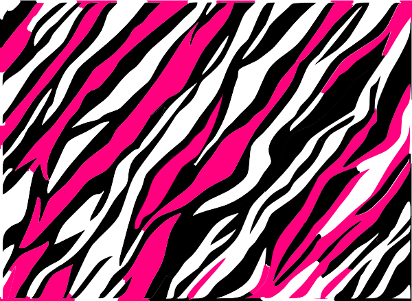 Black And White Zebra Print Background Clip Art At Clker Vector