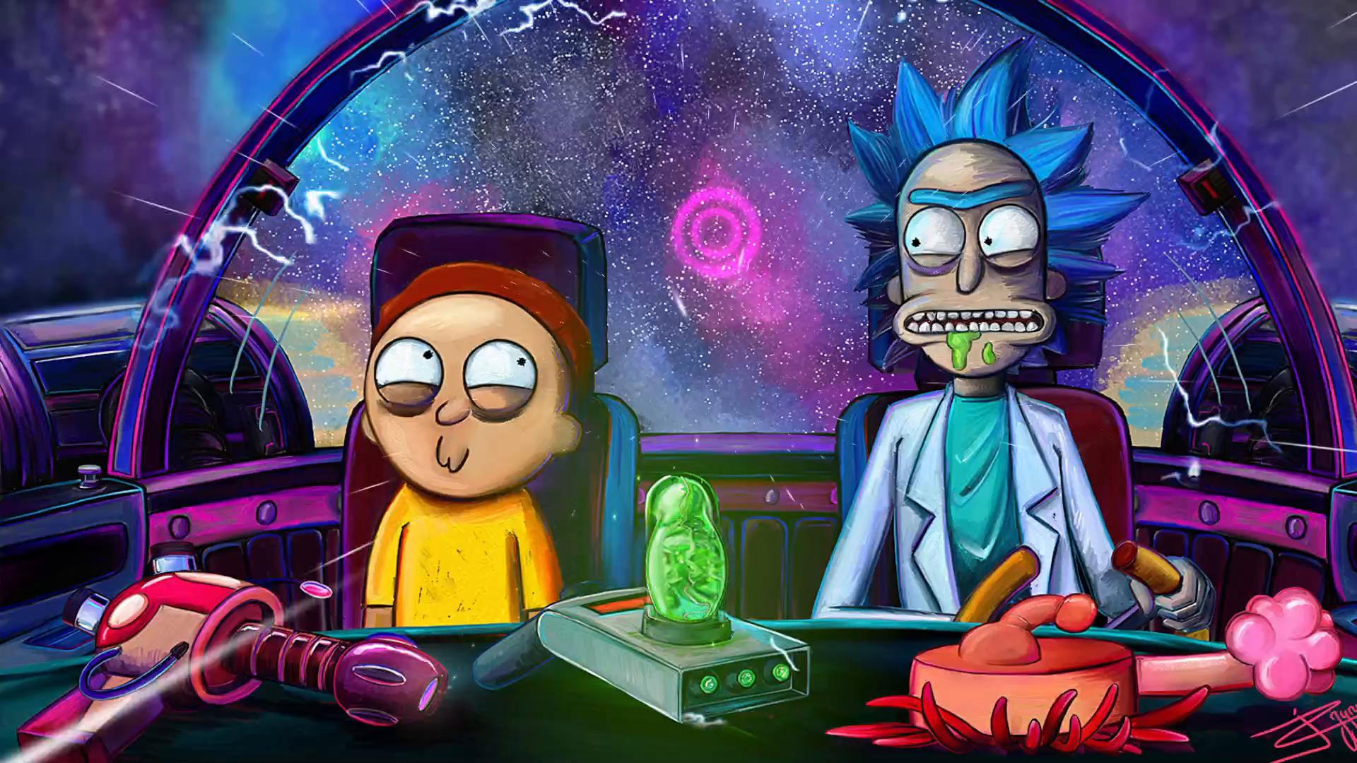 Rick And Morty Live Wallpaper 4k HD