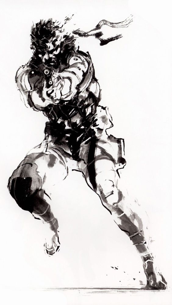 Solid Snake Metal Gear Mobile Wallpaper