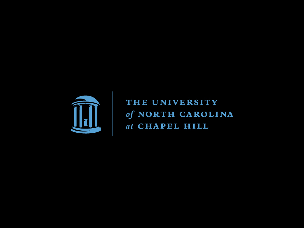 University Of North Carolina At Chapel Hill Logo Wallpaper With Black