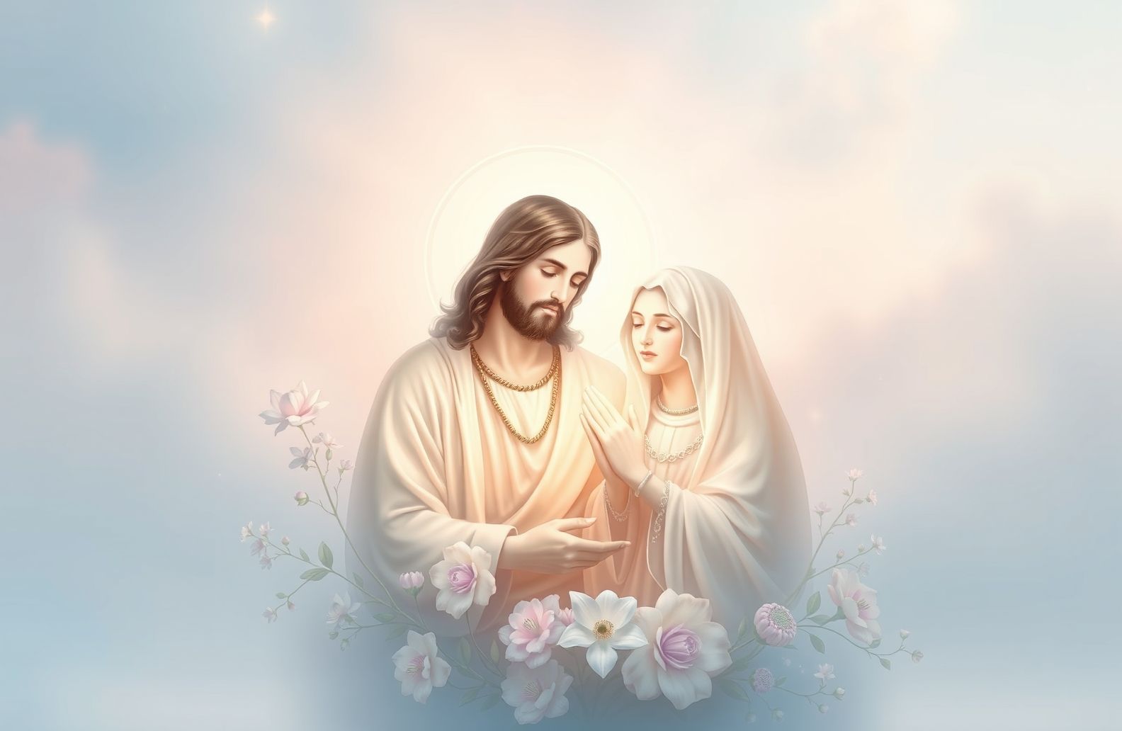 Jesus And Mary Wallpaper