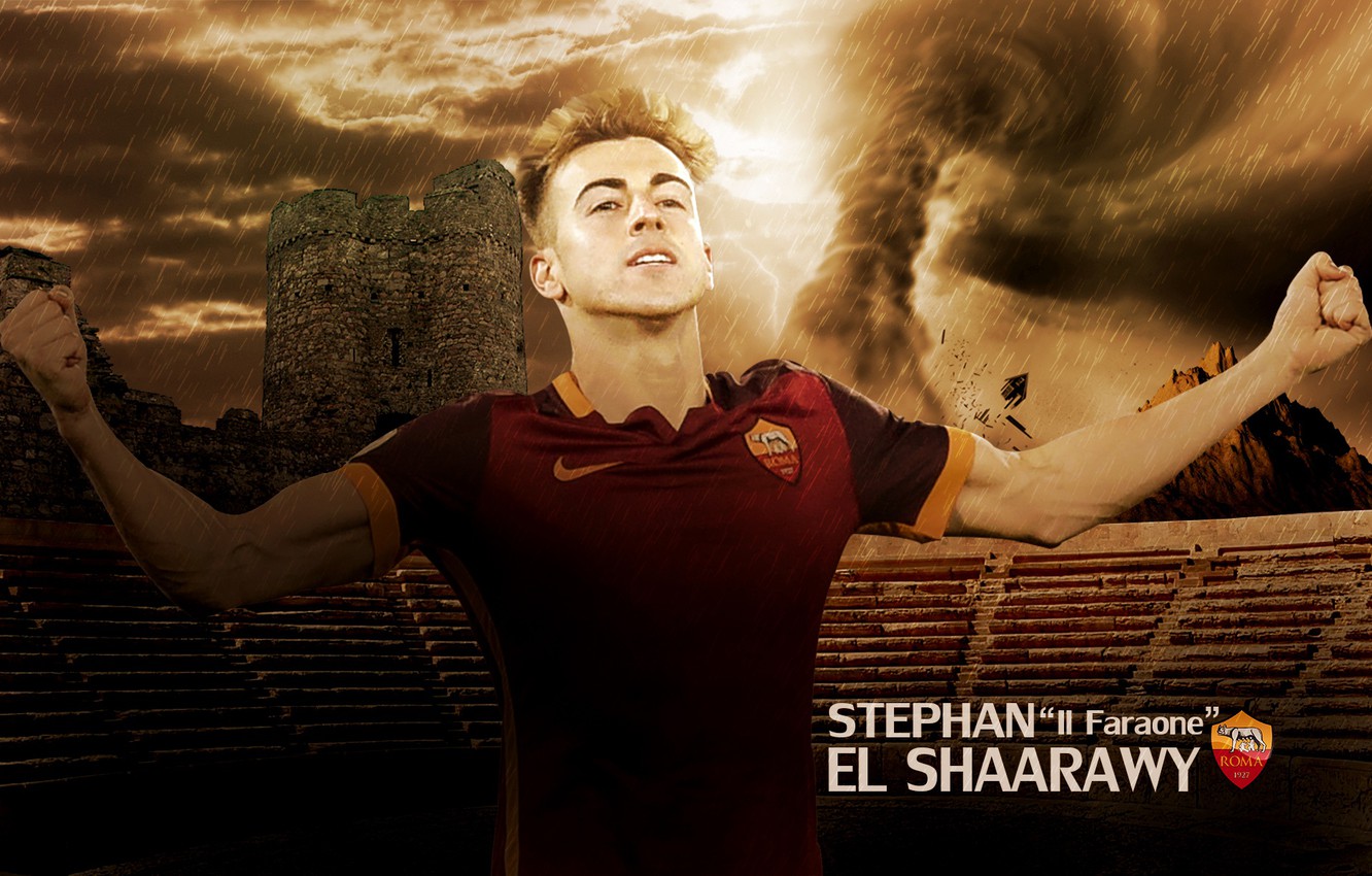 Wallpaper Sport Football Player As Roma Stephan El