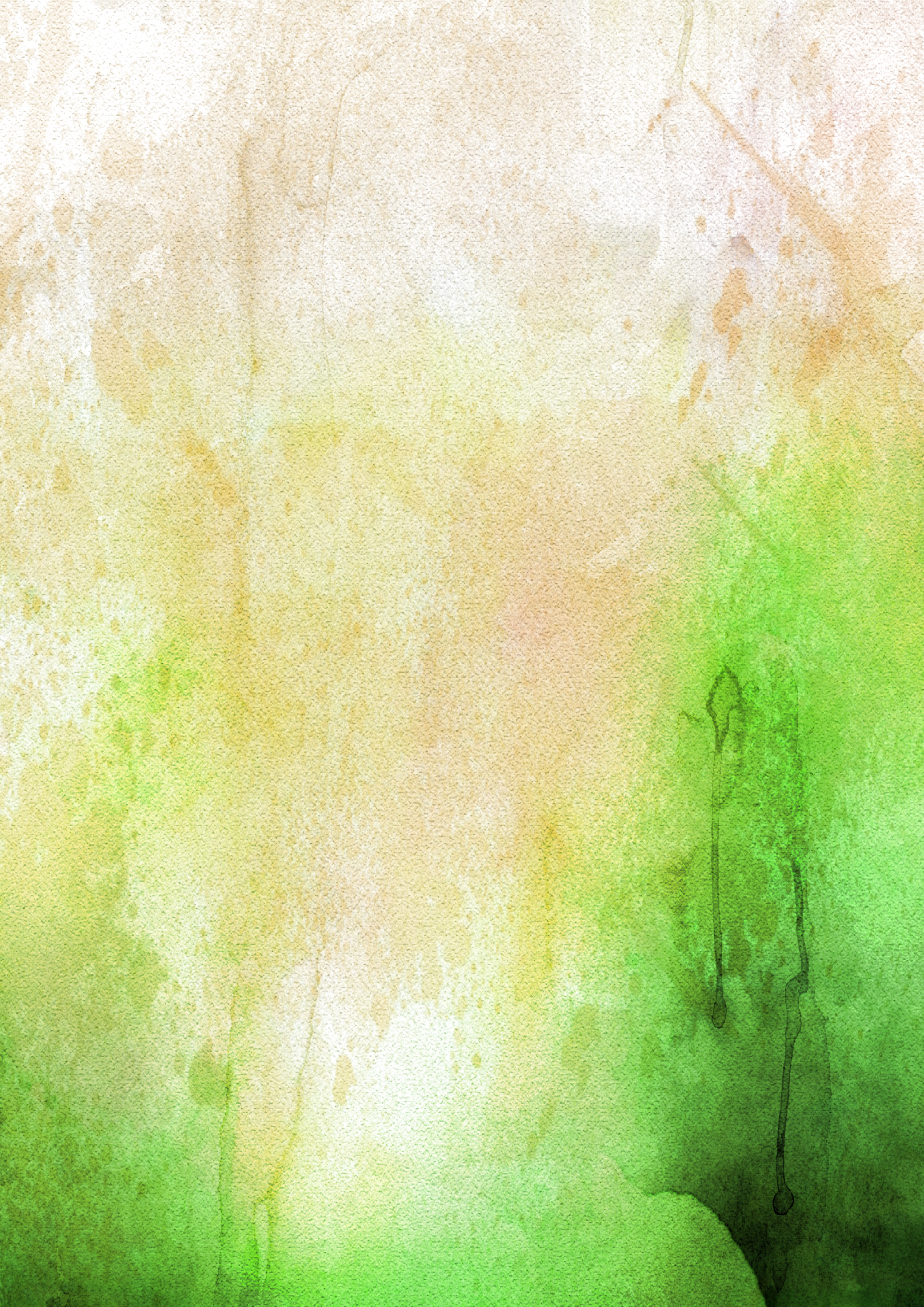 Green And Grey Water Paint Background
