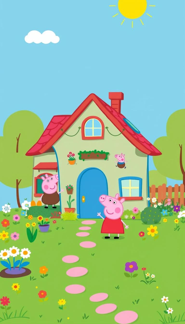 🔥 Free Download Peppa Pig House Wallpaper by @billym57 | WallpaperSafari