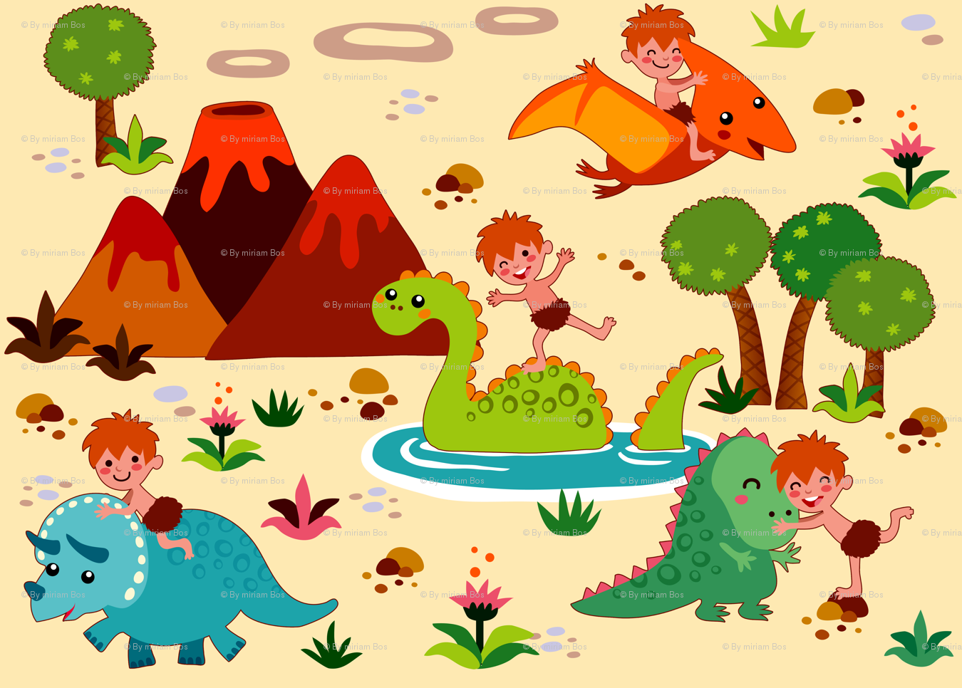 Cute Dinosaur Backgrounds
