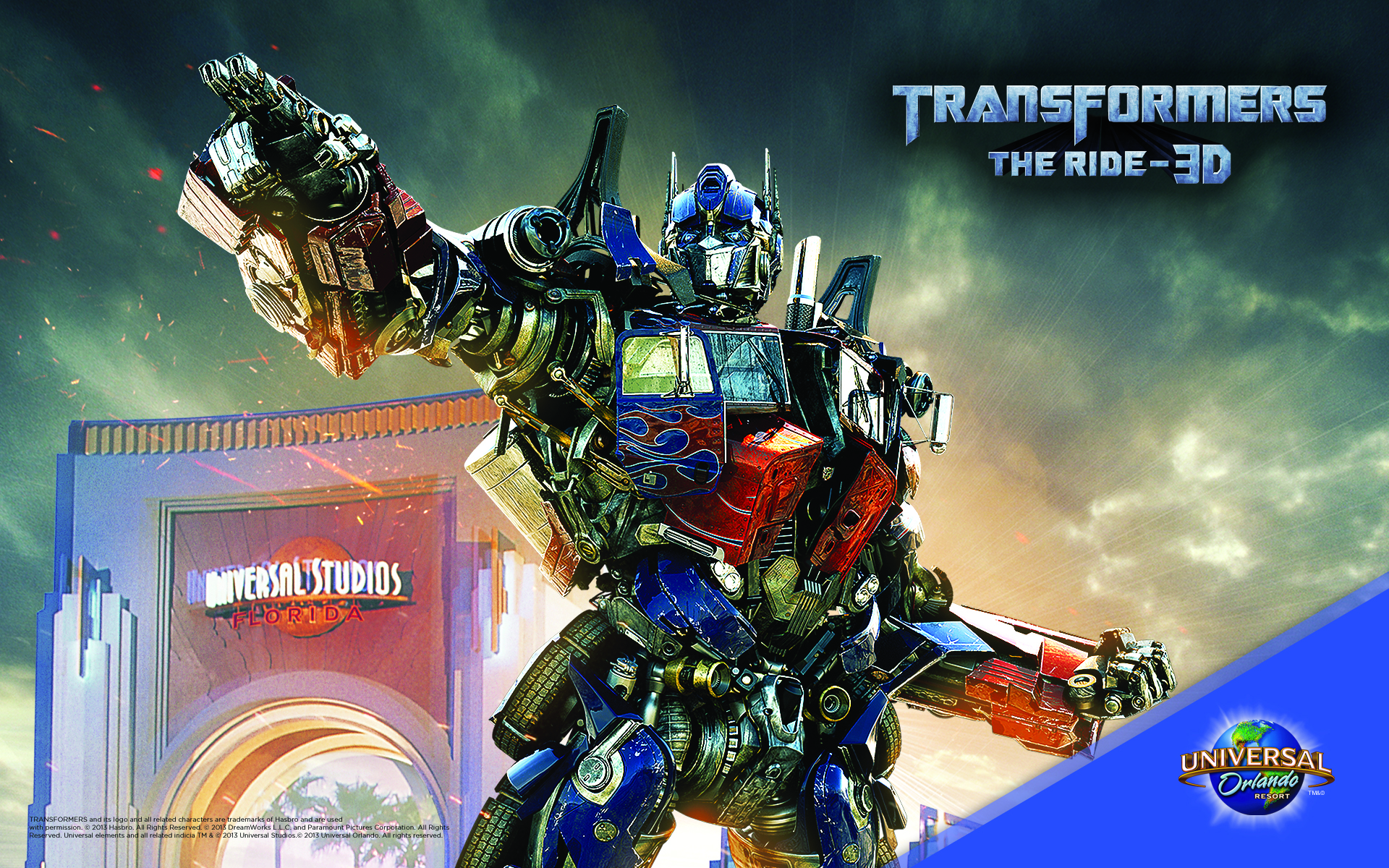 TRANSFORMERS The Ride 3D at Universal Orlando 1920x1200